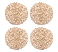 Karma, Sottobicchieri rotondi in tessuto, Marina, set di 4