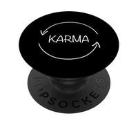 Karma What goes around comes around funny karma PopSockets PopGrip Adesivo