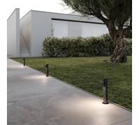 Karman Lampione a LED Jaco, 30 cm, marrone, alluminio, 1 luce. Karman