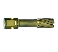 KARNASCH 201315N014 Hard-Line 40 Punta cava Rifrentata con metallo duro, manico netto/universale, 40 mm Lunghezza utile, 14 mm Diametro di taglio, 19 mm Diametro del gambo
