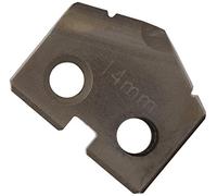 KARNASCH 2230100140 Inserti per trapano a palette per Alu, ottone, rame, polvere in acciaio 25, diametro 14 mm, 132° angolo di punto
