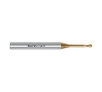 Karnasch 3062570150060 - Microfresa in metallo duro con radio 3D, < 15 × D, 1,5 mm di diametro di taglio, 6 mm di lunghezza, 4 mm di diametro, 50 mm di lunghezza, 1,20 mm di lunghezza