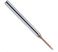 Karnasch 3062570150120 - Microfresa in metallo duro con radio 3D, < 15 × D, 1,5 mm, diametro di taglio, 12 mm, lunghezza 4 mm, diametro del gambo 55 mm, lunghezza 1,20 mm, lunghezza di taglio
