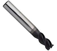 Karnasch 3063321000 - Fresa in metallo duro con manico lungo, 10 mm, diametro di taglio, 30 mm, lunghezza 10 mm, diametro del gambo 72 mm, lunghezza 19 mm, lunghezza di taglio