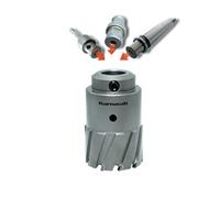 Karnasch Karnasch Power-Max 55 Super Heavy-Duty Corpo Sega da Traforo con Metallo Duro, 15mm Diámetro De Corte, 55mm Longitud Útil, 4mm Ancho De Corte, 4 Dientes, 1