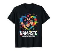 Karneval-Kostüm Ersatz Partner per Spruch Namaste Yoga Maglietta