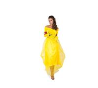 Karnival Costumes Costume la bella principessa per donna - Giallo - XS