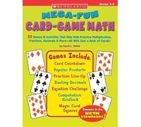 Karol L Yeatts Mega-Fun Card-Game Math (Tascabile) Teaching Resources