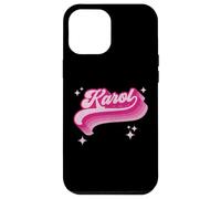 Karol Nome Ragazza Stile Vintage 70s Personalizzato Retro Custodia per iPhone 12 Pro Max