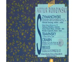 Karol Szymanows Artur Rodzinski Conducts Szymanowski/Stravinsky/Scriabin/Si (CD)