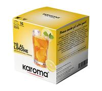 Karoma® 16 capsule Tè al Limone Freddo compatibili con Nescafè Dolce Gusto (estrazione a freddo)