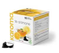 Karoma® capsule compatibili con Nescafè Dolce Gusto (16, Tè al Limone)