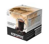 Karoma® capsule compatibili con Nescafè Dolce Gusto (Cioccolato Fondente, 16)