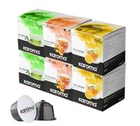Karoma® capsule compatibili con Nescafè Dolce Gusto Mix Tè 96 Capsule
