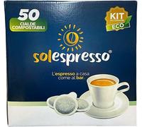 KAROMA KIT 100 CIALDE CIALDA SOLESPRESSO CAFFE' ESPRESSO CLASSICO FORTE CREMOSO