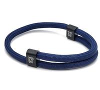 KAROO EARTH JEWELLERY Braccialetto unisex in corda regolabile, durevole, impermeabile, alla moda, da surfista, realizzato a mano, braccialetto di sopravvivenza regolabile, per uomini e donne