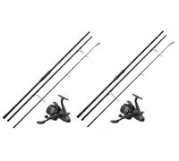Karpfen Set 2x Prologic C-Series 3,60m 3,00lbs + DAM Quick Runshift 3L 5000FS