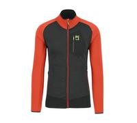 KARPOS 2500491-024 ODLE Fleece Maglia Lunga Uomo Black Sand/Spicy Orange Taglia XL
