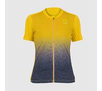 KARPOS 2501096-035 Verve Evo W Jersey T-Shirt Donna Lemon Curry/Ombre Blue Taglia M
