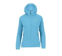 KARPOS 2501144-071 80'S Hoodie W Fleece Maglia Lunga Donna Blue Atoll Taglia XL