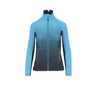 KARPOS 2501162-071 CRODERES W Fleece Maglia Lunga Donna Vulcan/Blue Atoll Taglia S