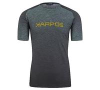 KARPOS 2531010-043 Prato Piazza Jersey T-Shirt Uomo Black/North Atlantic/Lemon Cur Taglia 3XL