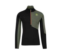 KARPOS 2531022-024 Federa H.-Z Fleece Maglia Lunga Uomo Black/Black Sand/Thyme Taglia 3XL