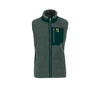 KARPOS 2531045-026 80'S Fleece Vest Maglia Lunga Uomo Jungle Green/Forest Taglia L