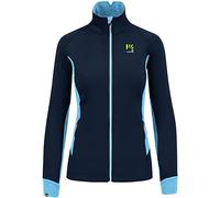 KARPOS 2532004-011 PIZZ.Evo W F-Z FL Maglia Lunga Donna Sky Captain/Blue Atoll Taglia S