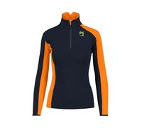 KARPOS 2532022-013 Federa H.-Z W Fleece Maglia Lunga Donna Vulcan/Vibrant Orange Taglia M