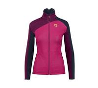 KARPOS 2532023-054 Federa F.-Z W Fleece Maglia Lunga Donna Pink/Boysenberry/Vulcan Taglia L