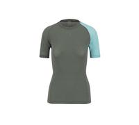 KARPOS 2532051-024 DIN. Mer. 130 W T-S. Maglia Termica Donna Thyme/Aqua Sky Taglia S