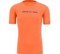 KARPOS Coppolo Merino T-shirt - Uomo - Arancione - Taglia XL- modello 2025