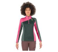 Karpos Felpa da donna con mezza zip, Jungle Green Fandango Duck, L