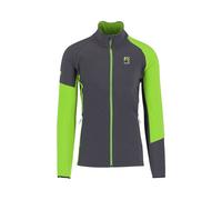 Karpos Fleece Alagna R Fz Grigio Verde Uomo XL