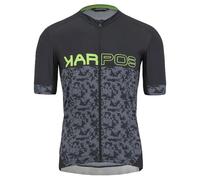 Karpos Jump Short Sleeve Jersey Nero M Uomo Black / Ombre Blue / Green Fluo