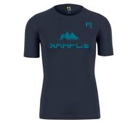 Karpos Loma Evo Print Short Sleeve T-shirt Blu 2XL Uomo