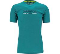 Karpos Val Federia Short Sleeve T-shirt Blu M Uomo