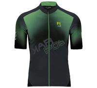 Karpos Maglia A Maniche Corte Jump Print 1 Ombre Blue / Green Fluo