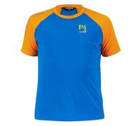KARPOS T-shirt Lavaredo K manica corta jersey Indaco/Arancio fluo Taglia 8 anni Bambino/Bambina