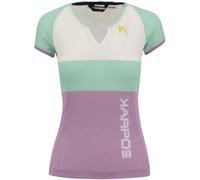 KARPOS Moved Evo W Jersey - Donna - Viola / Verde / Bianco - Taglia XS- modello 2024