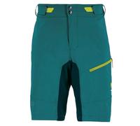 Karpos Val Viola Shorts Verde S Uomo Hydro / Reflective Pond / Yellow Fluo