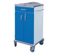 KARREL Carrello biancheria pulita, per distribuire la biancheria pulita ai pazienti, piccolo, 45930