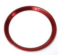 Karriter 1 anello di copertura decorativo per volante con logo centrale rosso, per classe C E CLA GLC 2015+