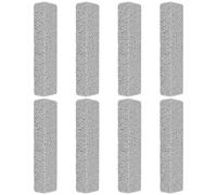 Karriter 8 pezzi di pomice per la pulizia della pomice spugnetta abrasiva grigia pomice stick detergente per la rimozione del water anello bagno casa cucina piscina