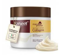 Karseell MACA CARE SYSTEM Maschera Capelli Professionale Collagene Argan Cocco Karité Nutriente Idratante Riparatrice Anticrespo Capelli Secchi Danneggiati Crespi Senza Solfati Formato Viaggio 100ml