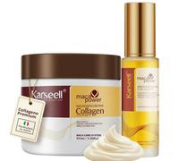 Karseell MACA CARE SYSTEM Set Riparazione Capelli Professionale Maschera Collage