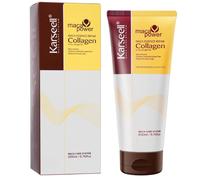 KARSEELL Maschera Capelli al Collagene 200ml Olio di Argan Cocco Avocado Maca Proteine di Grano Idratazione Profonda Nutrizione Intensa Riparazione Anti-Crespo Lucentezza Morbidezza Capelli Secchi e