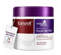 KARSEELL Maschera Capelli Viola Toner Biondi Platino Decolorati Grigi
