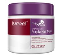 Karseell Maschera per capelli viola per capelli biondi, decolorati e